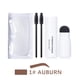 thumbnail image 3 of Kit de maquillaje con sellos de crema para cejas, 10 tarjetas reutilizables para cejas Castaño, 3 of 9