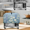 thumbnail image 4 of Whosucclay Blue Daisy Lavender Print Microwave Oven Grill Cover Protector Protective Microwave Universal Oven Dust Cover Oil-Proof Scratch Resistant Machine Protector-S, 4 of 7