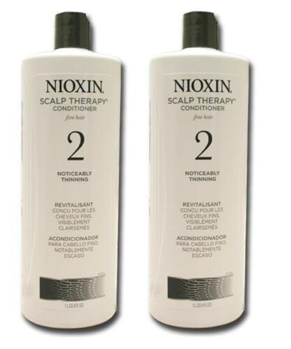 Nioxin NIOXIN System 2 Scalp Therapy (Conditioner) 33.8 oz 2 Packs