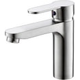 thumbnail image 6 of Vanity Art 6.3 Inch Height Bathroom Sink Faucet Single Hole Single Handle Basin Mixer Tap Deck Mount Vanity SInk Faucet with Brushed Nickel Finish, 6 of 8
