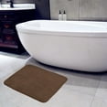 thumbnail image 3 of Carpet Polyester Carpet Coral Fleece Memory Cotton Carpet Floor Mat Bathroom Absorbent Anti Slip Carpet 3-Piece Set Coffee Color, 3 of 3
