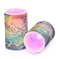 thumbnail image 7 of Yayeee Flameless Candles with Remote Flickering Battery Operated Multi Color Changing, Colorful Plants, 7 of 7
