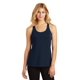 thumbnail image 1 of District Made Ladies 60/40 fruncido Racerback Tank XXL New Navy Distrito DM420, 1 of 1