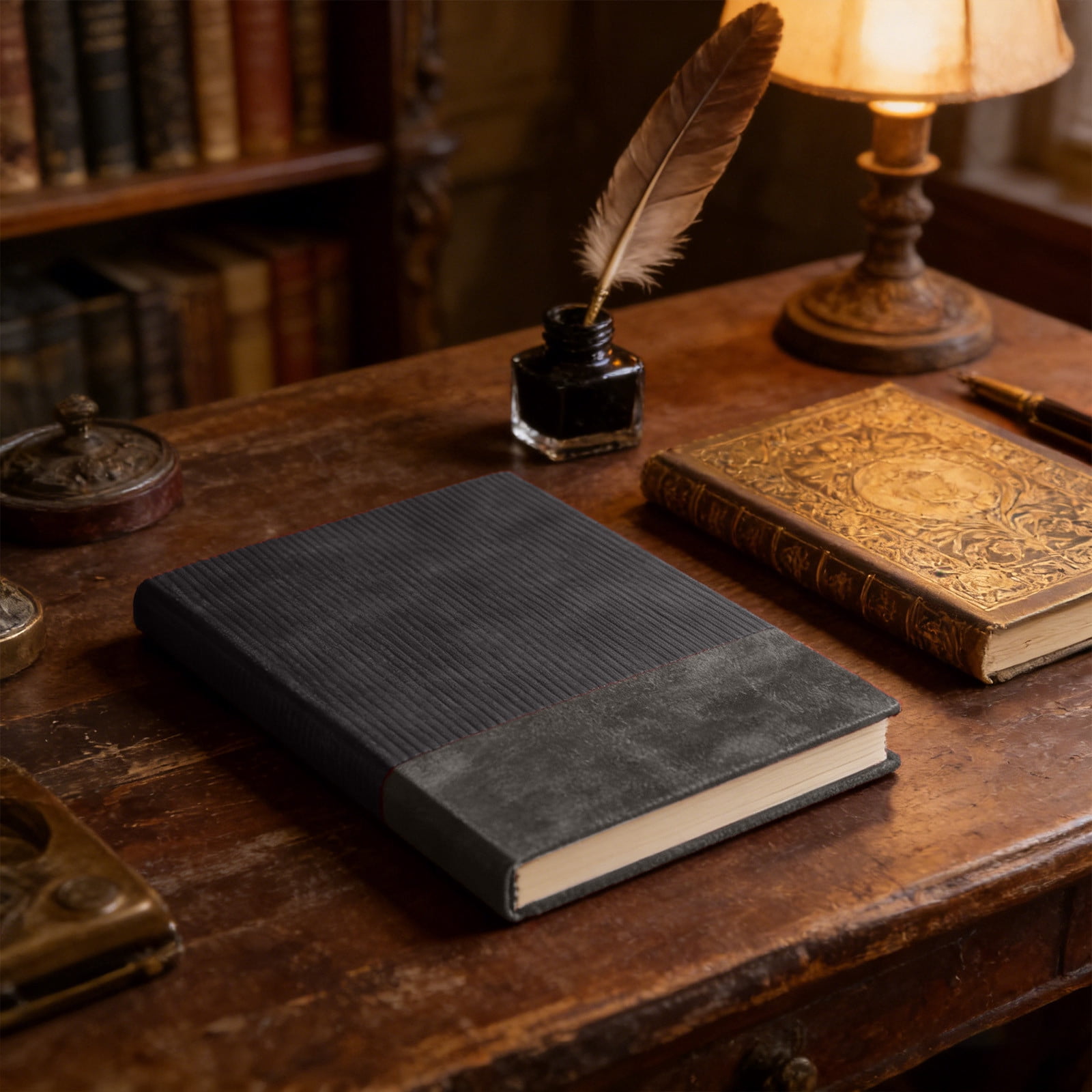 PONPRNGY Journal Notebook Soft Cover PU Leather Journaling Notebooks for Women Men Writing Work office 200 Pages Thick Paper A5 Size