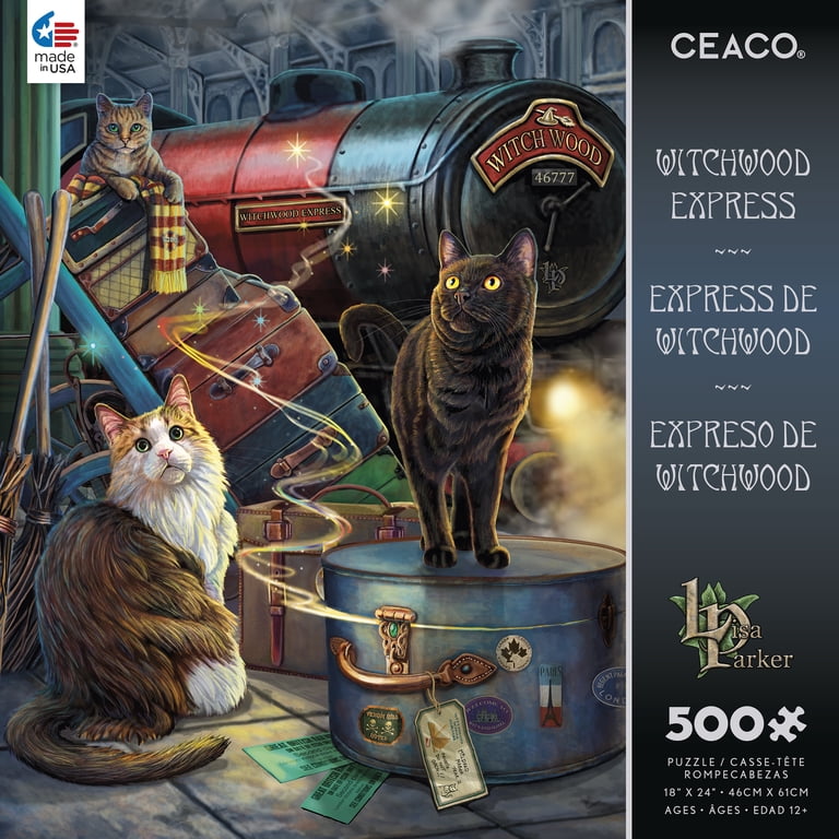 Ceaco Witchwood Express Andrew Farley 500 Piece Interlocking