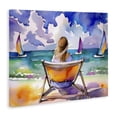 thumbnail image 2 of Stupell Industries Tropical Front Row to Paradise Canvas Art, 20 x 16, by Shelly Craig, 2 of 8