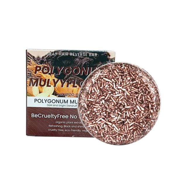Jabón de manos Jabón para el cabello - Jabón con Polygonum Multiflorum para el cabello 80 g Un jabón