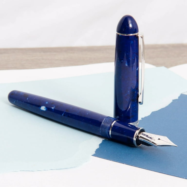 筆記具 Platinum Century Celluloid Midnight ocea Platinum 3776 Century Celluloid Midnight Ocean Blue