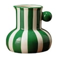 thumbnail image 1 of Elegant Striped Modern Vase Unique Table Centerpiece Home Idea for Housewarming Wedding Anniversary, 1 of 4