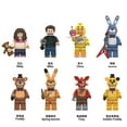 thumbnail image 1 of ZestToy Juego de Aventura de Descifrado Figuras de Bloques – 8 Piezas Freddy Héroes Mini para Juego de Rompecabezas Infantil y Exhibición de Coleccionista, 1 of 9