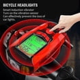 thumbnail image 2 of Bike Lights , Usb Rechargeable, Super Bright Front Headlight And Rear Led Bicycle Light For Night Riding, 5 Light Modes, With Speedometer Calorie Coun, 2 of 5