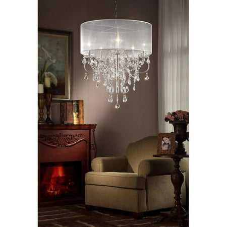 ok lighting evangelia 5 light chandelier walmart com