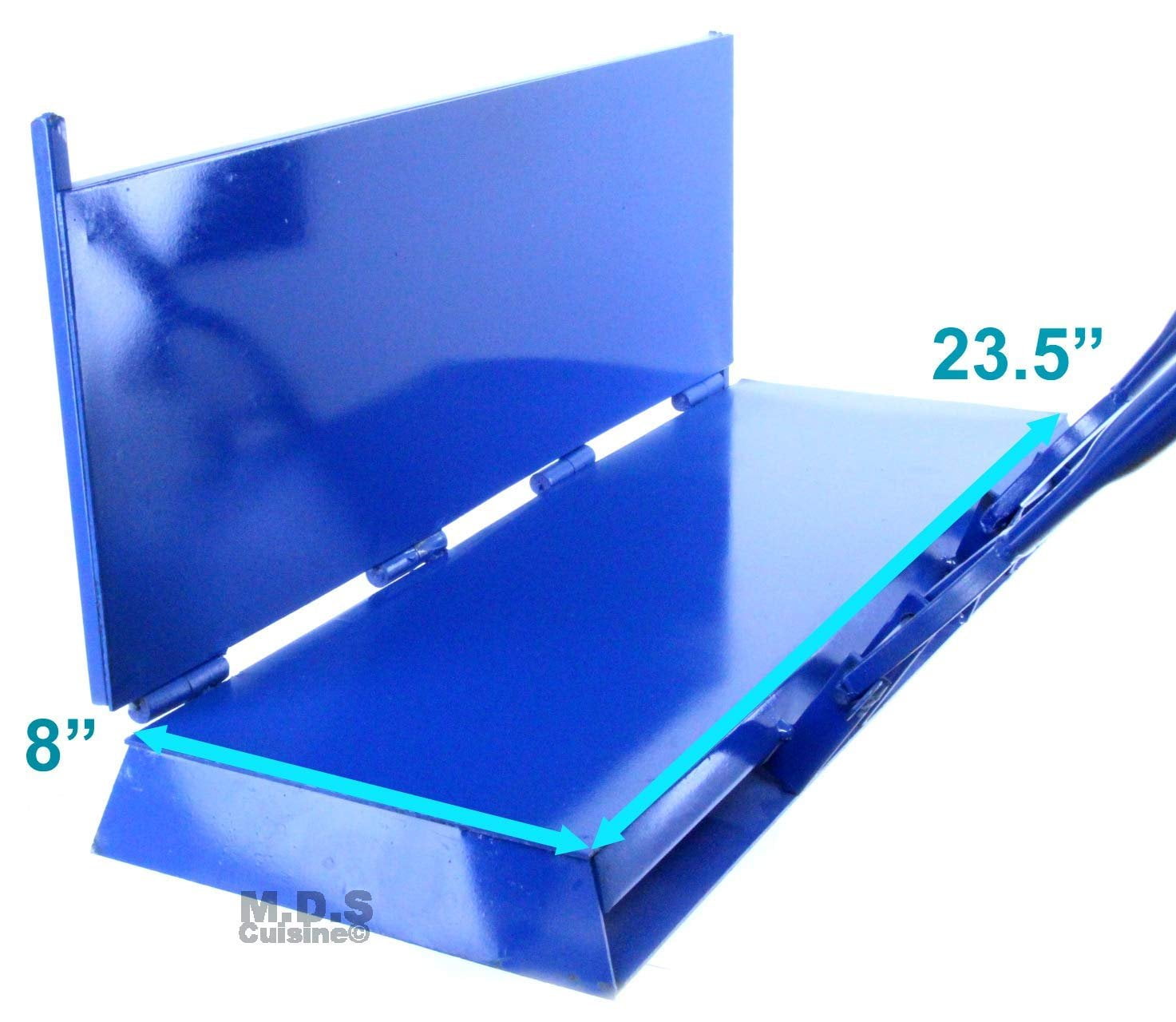 Machete Tortilla Press Blue 23.5" Extra Long Huarache Sope Quesadilla Heavy Duty Iron Restaurant Commercial Authentic Traditional Made in Mexico