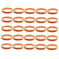 thumbnail image 4 of FUTUREORYY Orange Silicone Wristbands with Basketball Patterns for Decor Eyecatching Party Accessories Fits Most, 4 of 8