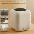 thumbnail image 4 of Small Portable Washer, IP54 Waterproof High Strength Motor Mini Washing Machine 10W with Rubber Drainage Pipe for RV, 4 of 7