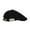 Black, variant on Street Beret Cap Flat Adjustable Beret Hats French Style Hats Berate Hat 1930s Hat for Women Lined Hat Women Slouchy Women Pack Hats Women Leather Hats Women Artist Pack Blend Little