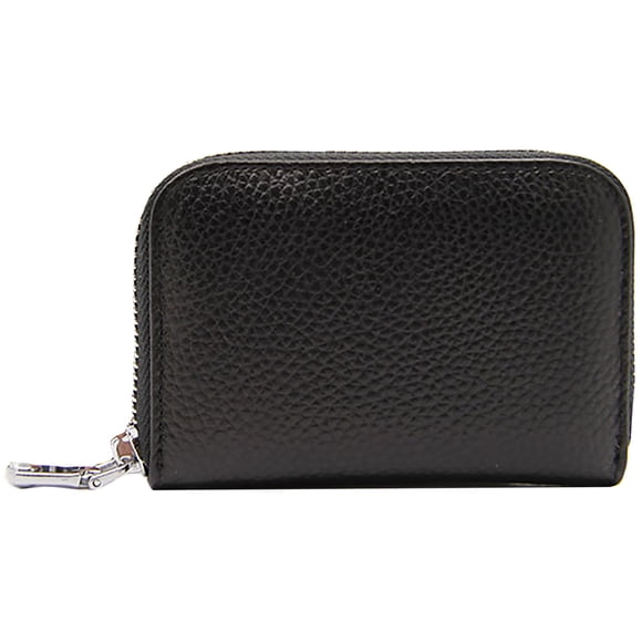 Estilo acordeón Tarjeta de crédito Billetera Palma Size Fold Interior Room para 11 tarjetas de crédito Hombres Mujeres (Negro) Hampton Direct ACCORDIANWALLET
