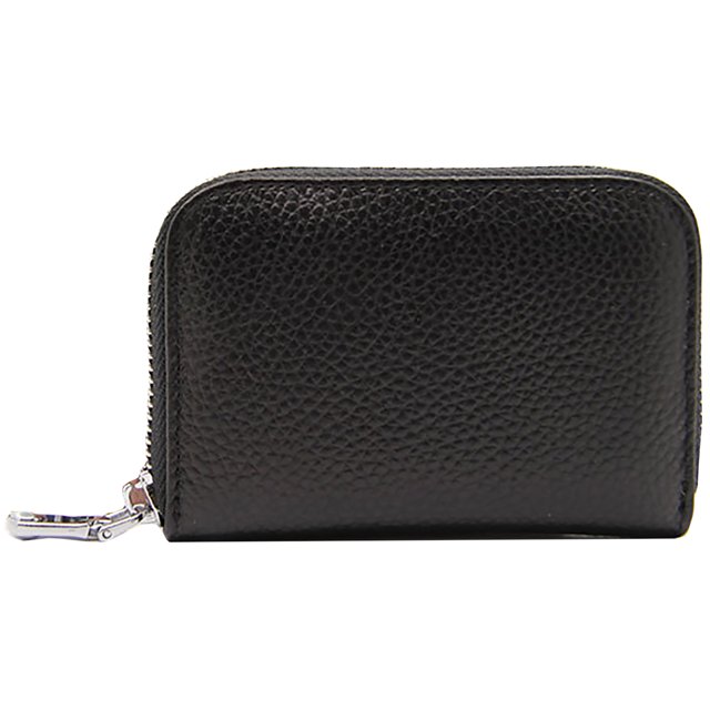 Estilo acordeón Tarjeta de crédito Billetera Palma Size Fold Interior Room para 11 tarjetas de crédito Hombres Mujeres (Negro) Hampton Direct ACCORDIANWALLET