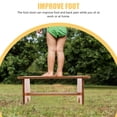 thumbnail image 4 of Wooden Footstool Stepping Foot Convenient Stool Pedal Stool for Adults Kids, 4 of 9