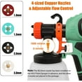 thumbnail image 4 of MAXXT Paint Sprayer, High Power HVLP Spray Gun, Easy to Clean, for Furniture, Fence, Car, Bicycle, 4 of 7