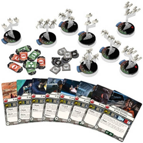 Star Wars: Armada Miniatures Game - Rebel Fighter Pack Expansion for Ages 14 and up, from Asmodee - image 2 of 5