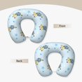 thumbnail image 3 of Disketp Cartoon Turtle Travel Pillow Memory Foam Neck Pillow Support Pillow for Camping, Sleeping Rest Cushion Airplane Pillow, 3 of 8