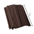thumbnail image 4 of 200 Pieces Two Holes Coffee Stirrer Straw 2-in-1 Disposable Plastic Coffee Stir Sticks Coffee Stirrer Straw for Coffee Bars Office Restaurants Home Indoor Outdoor by Casewin, 4 of 5