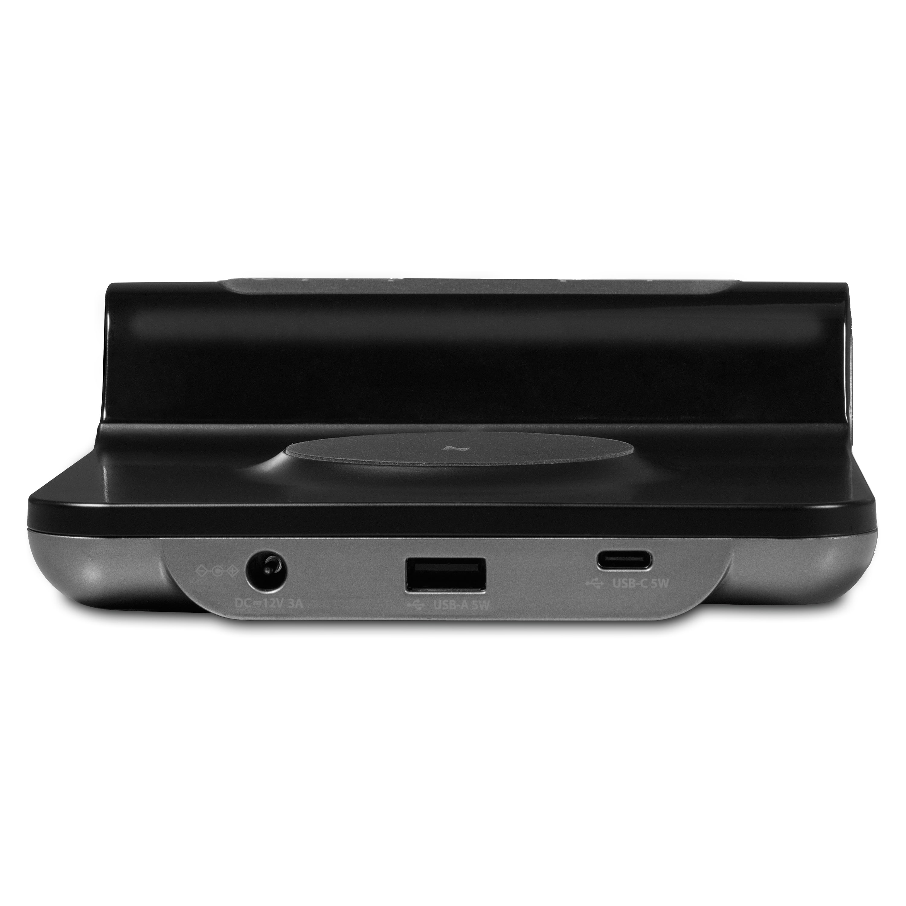 iHome Wireless Charger with Digital Alarm Clock, USB-A and USB-C Charging (iW23)