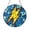 Acrylic 3.5 Inch, variant on Yellow Lightning Bolt Stained Glass Suncatcher – Modern Window Decor2101