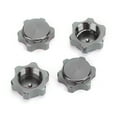 thumbnail image 2 of 4pcs 17mm Aluminium Alloy Wheel Hub Nut Anti Dust Cover for 94762 94886 1/8 Car(Black ), 2 of 8