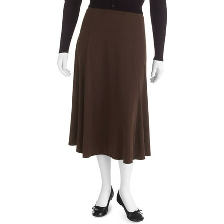 George Easy Wear Collection Women's Plus-Size Skirt