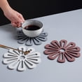 thumbnail image 4 of Joernso Placemats Hollow out Design Heat-resistant Exquisite Flower Shape Bowl Mats for Tabletop, 4 of 8