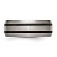 thumbnail image 3 of Bague Anneau en Titane 8 mm Mariage, 3 of 10