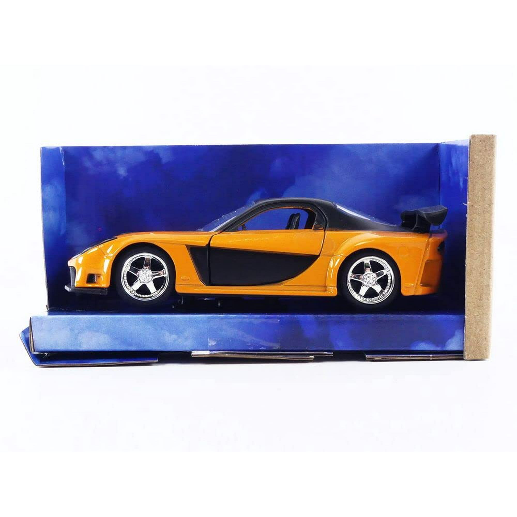 Jada 30736 Hans Mazda RX-7 Right Hand Drive Orange Metallic