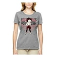thumbnail image 2 of Wild Bobby Betty Boop Sugar and Spice Wink Betty Boop Womens T-Shirt, Heather Grey, Small, 2 of 5