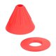thumbnail image 4 of Cafetera de cono de goteo Soledad filtro de café silicona reutilizable rojo, 4 of 10
