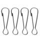 thumbnail image 1 of 4pcs Ganchos De La Bandera Del Clip De La Bandera Del Resorte Del Acero Inoxidable Del Accesorio De La Asta De Bandera 4cm Baoblaze Bandera Pole Clip Gancho, 1 of 6