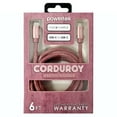 thumbnail image 5 of Liquipel Powertek Corduroy USB-C to USB-C - Pink, 5 of 7