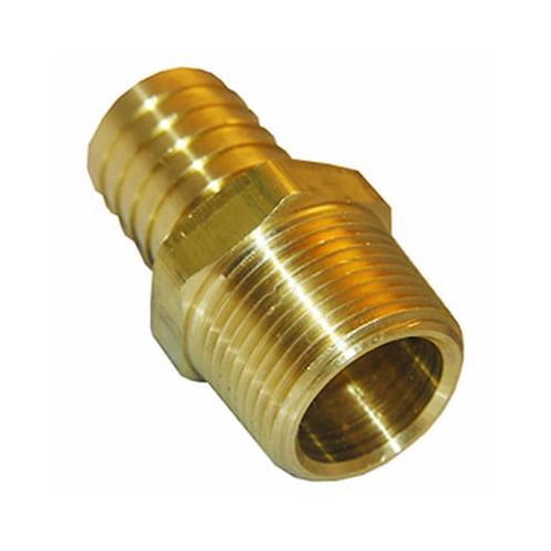 LARSEN SUPPLY CO. INC. 17-7719 1/4MPTx1/2 Barb Adapter