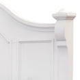 thumbnail image 2 of Heirloom 5/0 Poster Headboard - Antique White, 2 of 3