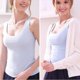 thumbnail image 5 of Camisola sin mangas de verano 2024 para mujer, blusas de seda helada para mujer, ropa interior de estilo coreano, chaleco holgado informal para mujer, camisetas sin mangas de color sólido, 5 of 5