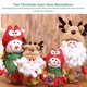 thumbnail image 5 of Wosthever Caja de dulces de Navidad, adorno de interesante, soportes de regalo, cajas de embalaje de dibujos animados adorables, soporte de Pequeño muñeco de nieve, 5 of 6