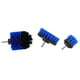 thumbnail image 2 of Kit de depurador de brochas de taladro, accesorios de limpieza eléctricos azules para bañera y ducha de 1/4 pulgadas, 3 uds., 2 of 5