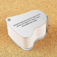 thumbnail image 3 of LED Double-Multiple Magnifying Microscope Portable Heart-Shaped Jewelry Magnifier 6Pcs, 3 of 5