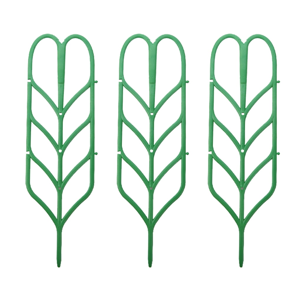 2 Pack Foldable Cucumber Trellis for Raised Bed Plant Climbing Stake Structure