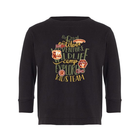 The Great Outdoor Adventure Long Sleeve Toddler -Image by Shutterstock,  4 Toddler