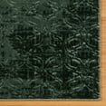 thumbnail image 5 of Shadow Thandi Transitional Geometric Dark Green Area Rug, 5x7, 5 of 7