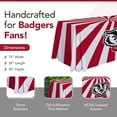 thumbnail image 2 of Wisconsin Badgers 6' Team Logo Table Throw, 2 of 5