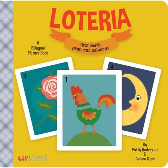 Pre-Owned Loteria: First Words / Primeras Palabras: A Bilingual Picture Book (Board book) 1495126552 9781495126550