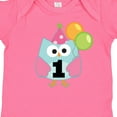 thumbnail image 4 of Inktastic 1st Birthday Party Girls Owl Girls Baby Bodysuit, 4 of 5